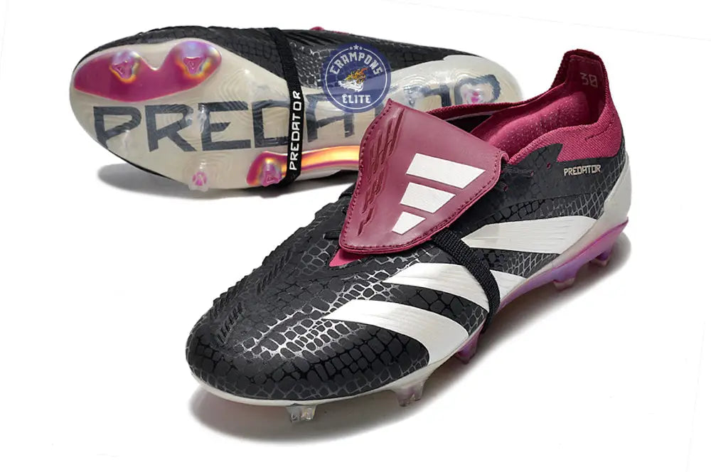 Predator 30 Elite Foldover Tongue FG ’30th Anniversary’ - Noir/Bordeaux/Blanc