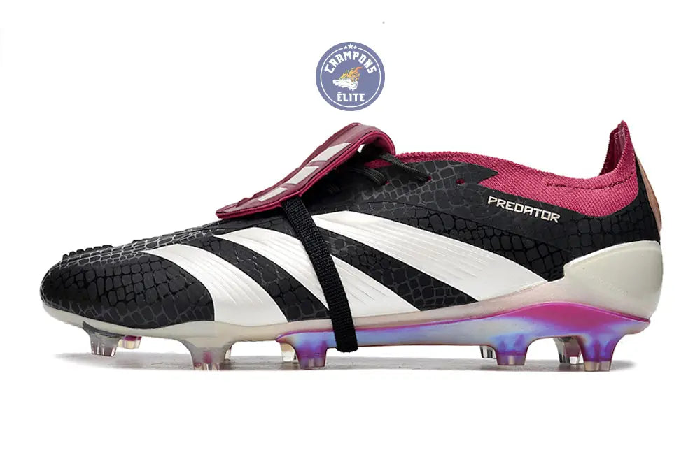 Image of Predator 30 Elite Foldover Tongue FG ’30th Anniversary’ - Noir/Bordeaux/Blanc