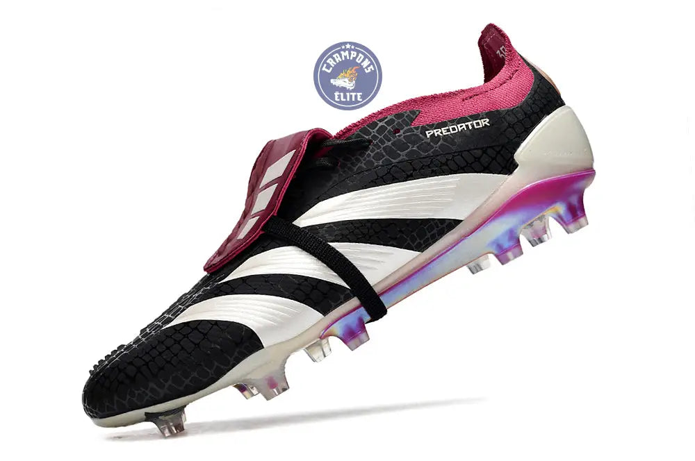 Image of Predator 30 Elite Foldover Tongue FG ’30th Anniversary’ - Noir/Bordeaux/Blanc