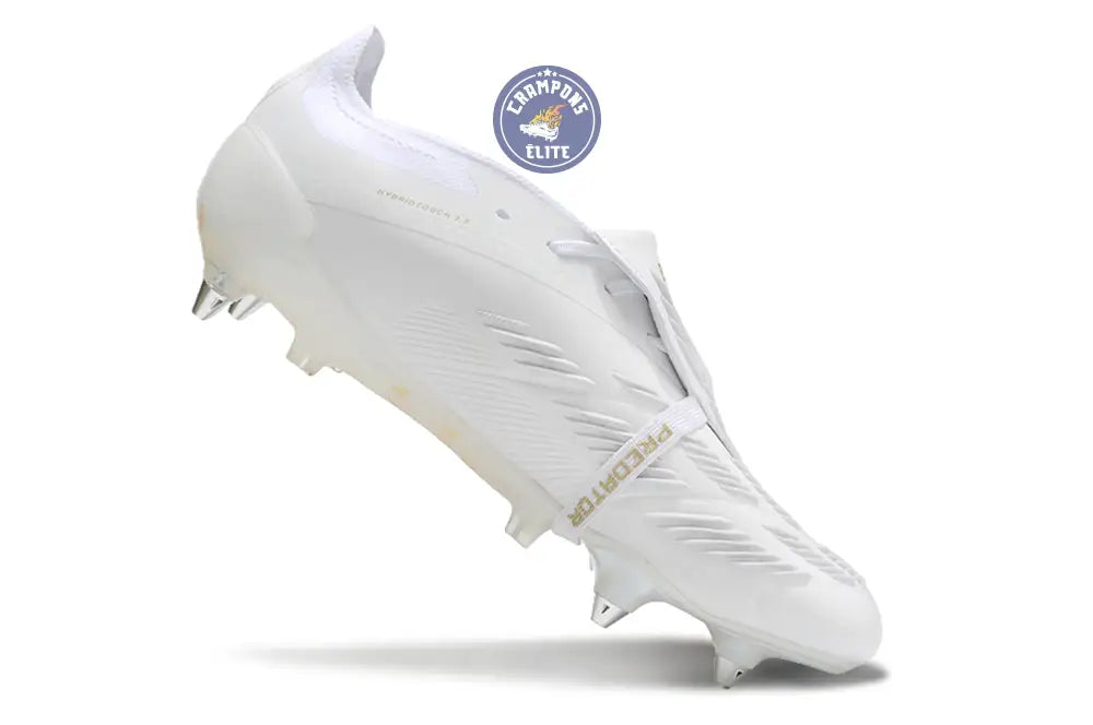 Predator Elite Fold-over Tongue SG Day Spark - Blanc/Doré/Blanc