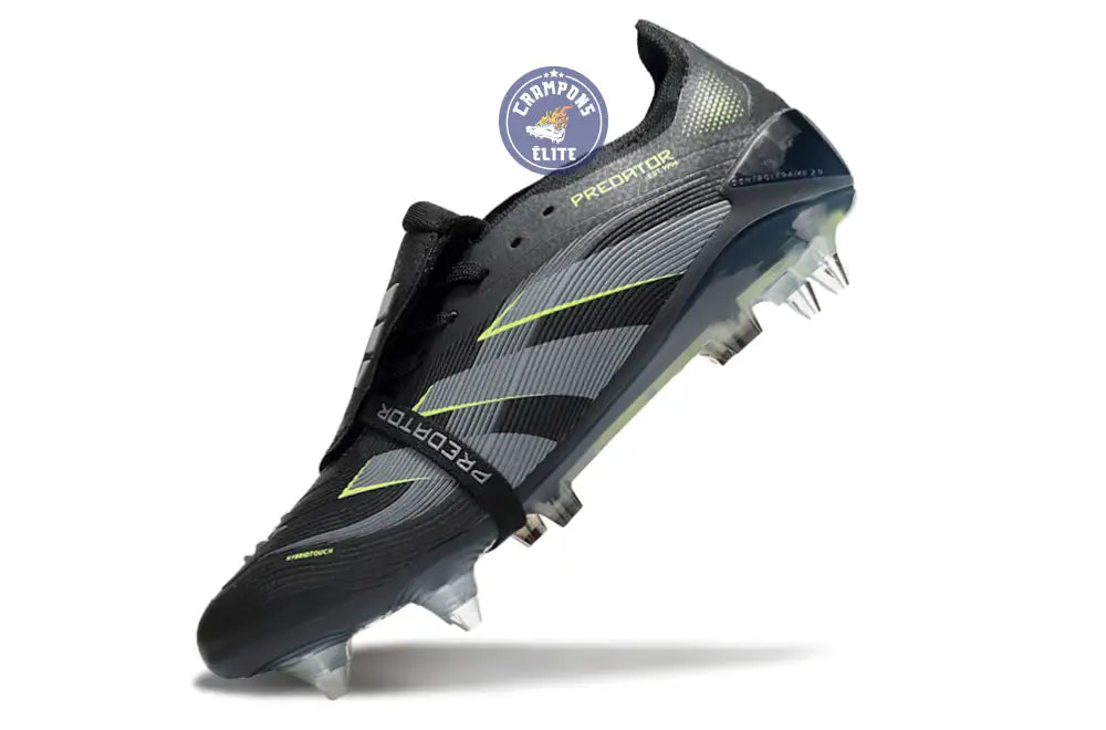 Predator Elite Fold-over Tongue SG - Electric Stealth - Noir/Vert Fluo SG