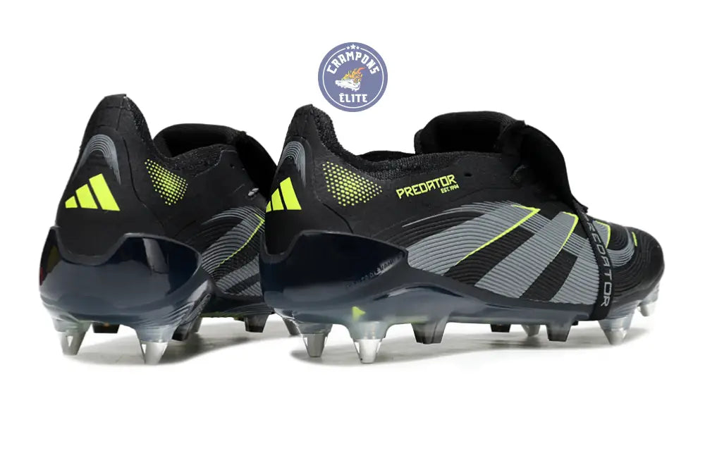 Predator Elite Fold-over Tongue SG - Electric Stealth - Noir/Vert Fluo SG