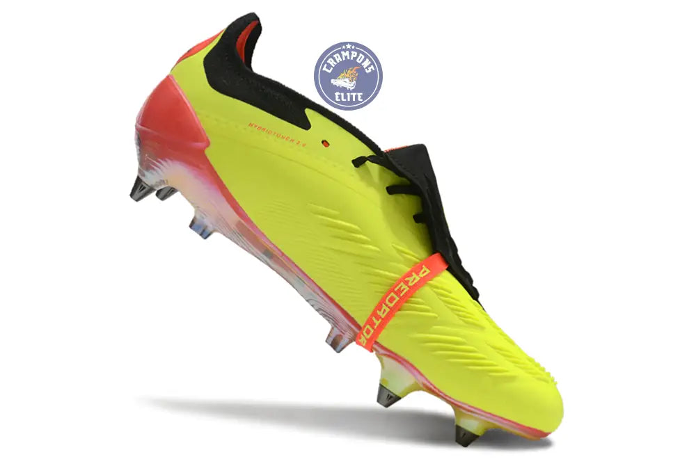 Predator Elite Fold-over Tongue SG Energy Citrus - Jaune/Noir/Rouge
