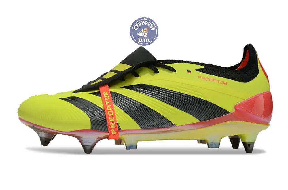 Predator Elite Fold-over Tongue SG Energy Citrus - Jaune/Noir/Rouge