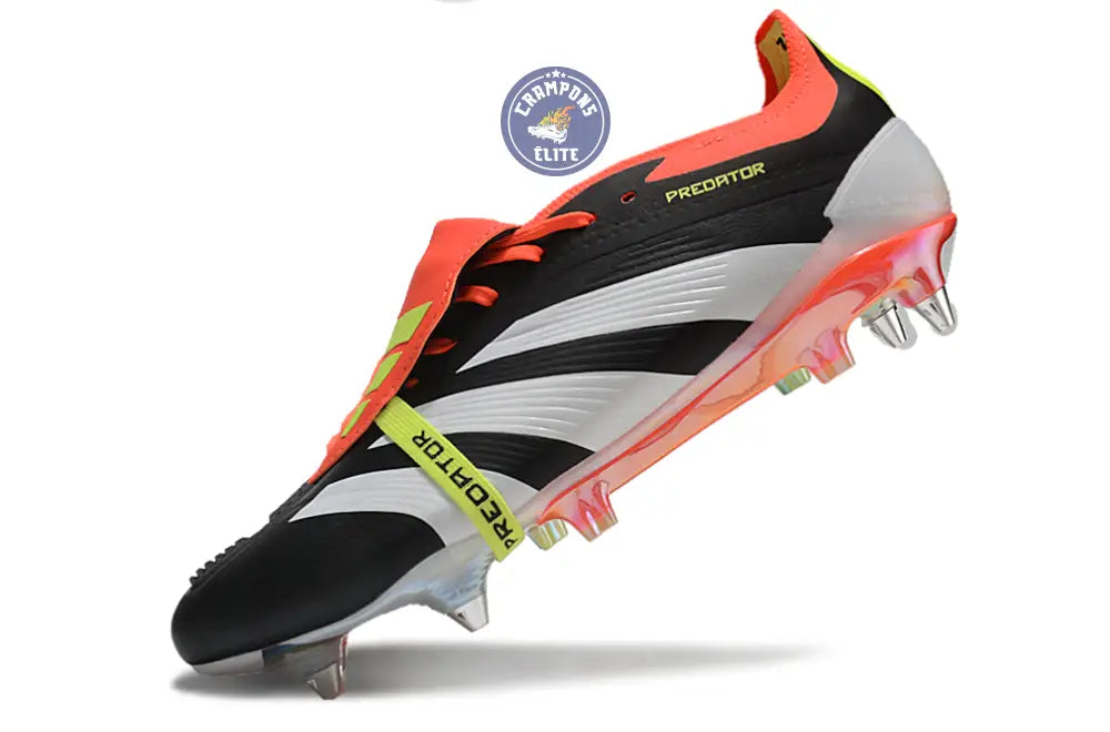 Predator Elite Fold-over Tongue SG Solar Energy - Noir/Blanc/Rouge