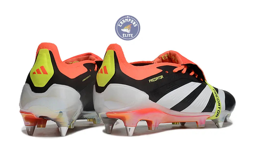 Predator Elite Fold-over Tongue SG Solar Energy - Noir/Blanc/Rouge