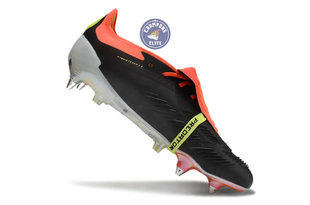Predator Elite Fold-over Tongue SG Solar Energy - Noir/Blanc/Rouge
