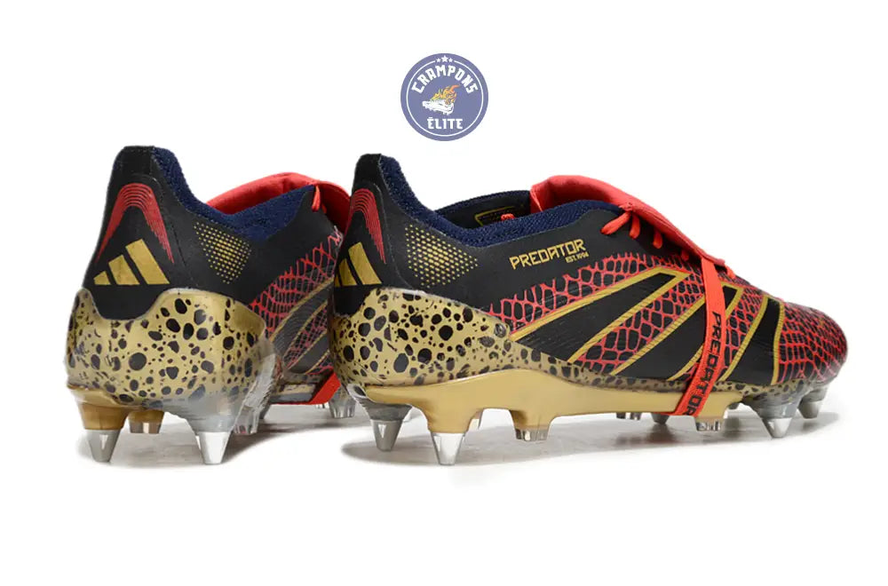 Predator Elite Fold-over Tongue SG Year of the Snake - Lucid Red/Doré/Noir ÉDITION LIMITÉE