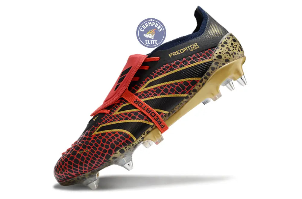 Predator Elite Fold-over Tongue SG Year of the Snake - Lucid Red/Doré/Noir ÉDITION LIMITÉE