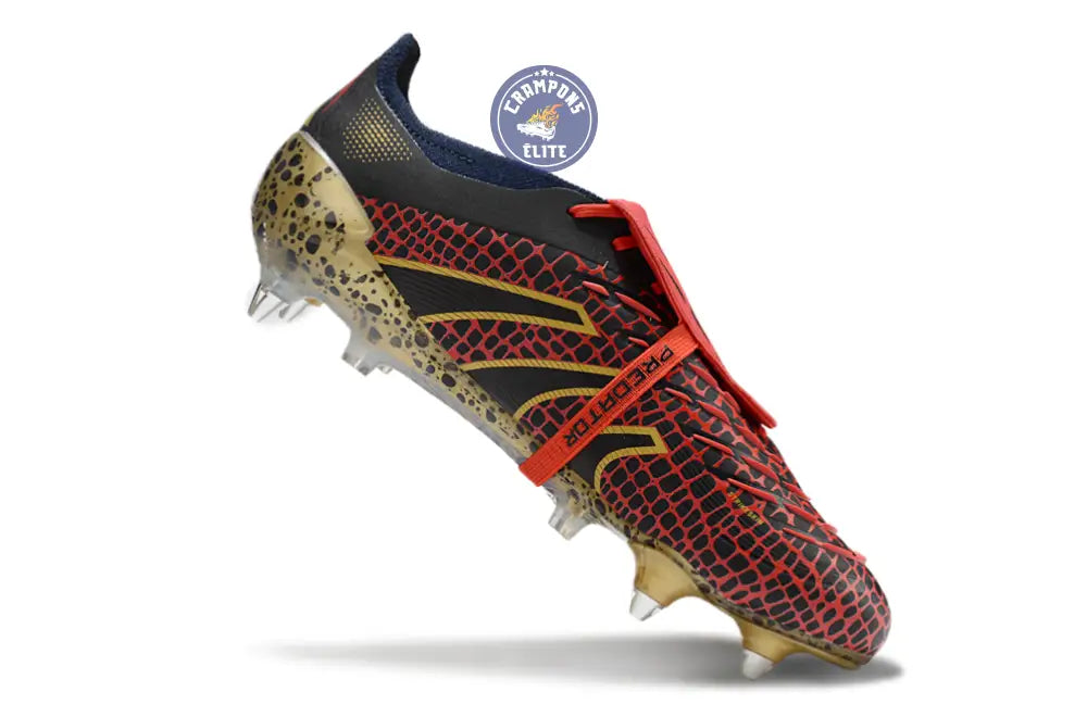 Predator Elite Fold-over Tongue SG Year of the Snake - Lucid Red/Doré/Noir ÉDITION LIMITÉE