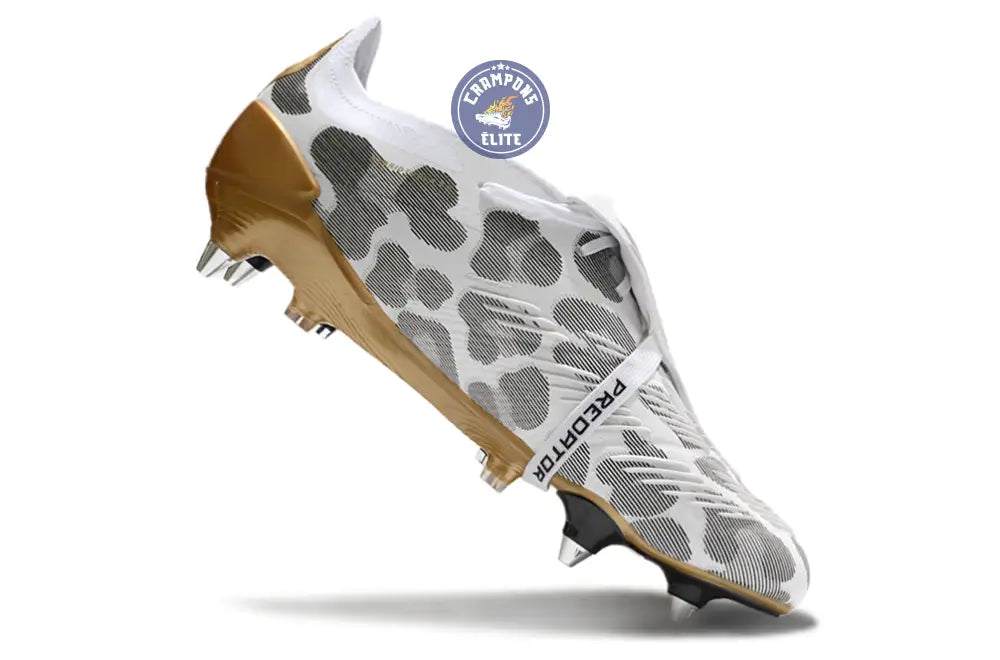 Predator Elite SG - Blanc/Doré/Gris/Noir