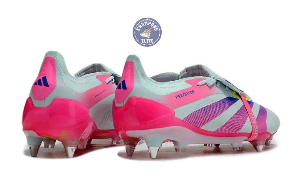 Image of Predator Elite SG - Blanc/Rose/Violet/Bleu/Jaune