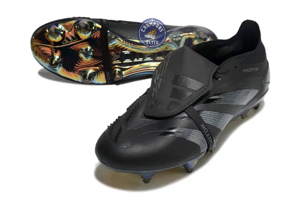 Image of Predator Elite SG - Noir/Bleu/Doré