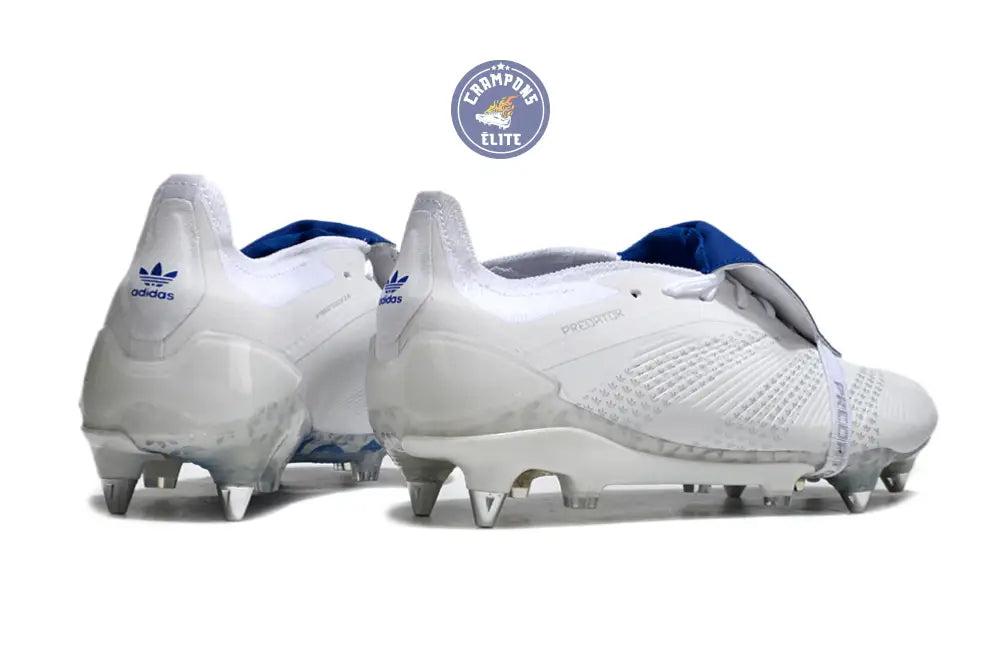 Predator Elite x Beckham Elite Tongue SG - Blanc/Bleu
