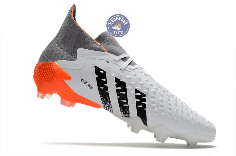 Image of Predator Freak.1 FG - Blanc/Gris/Orange