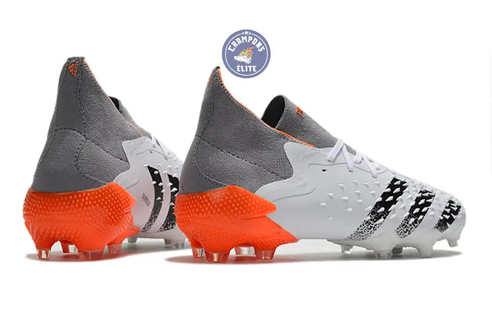 Image of Predator Freak.1 FG - Blanc/Gris/Orange