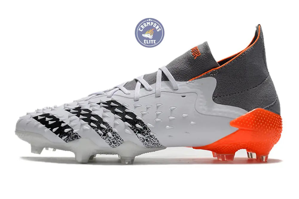 Predator Freak.1 FG - Blanc/Gris/Orange