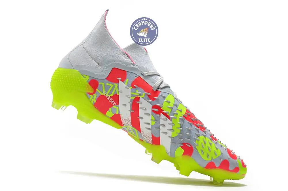 Image of Predator Freak.1 FG - Blanc/Rouge/Jaune Fluo