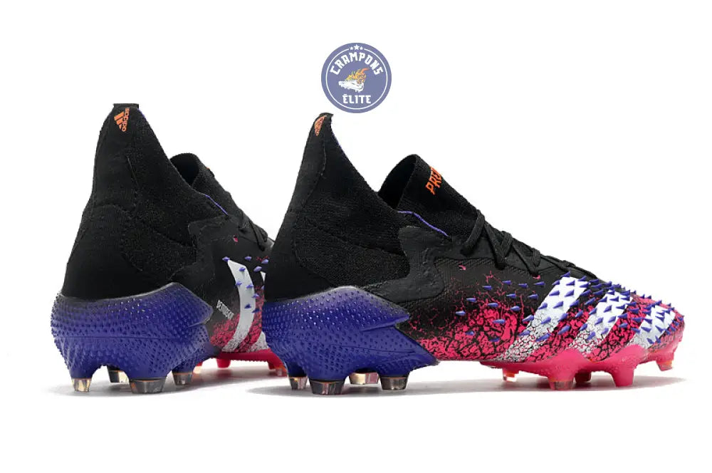 Predator Freak.1 FG - Noir/Rose/Violet