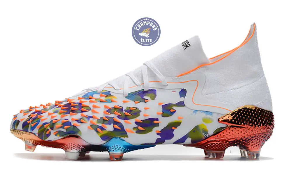 Predator Freak.1 Vegan FG Paul Pogba X Stella McCartney - Blanc/Noir/Orange ÉDITION LIMITÉE