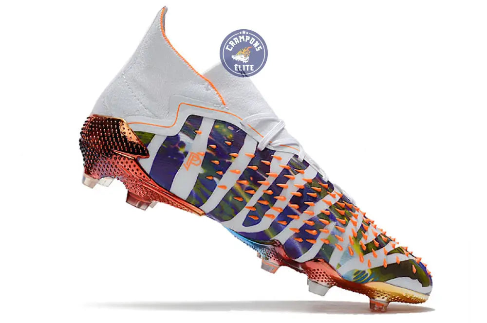 Predator Freak.1 Vegan FG Paul Pogba X Stella McCartney - Blanc/Noir/Orange ÉDITION LIMITÉE