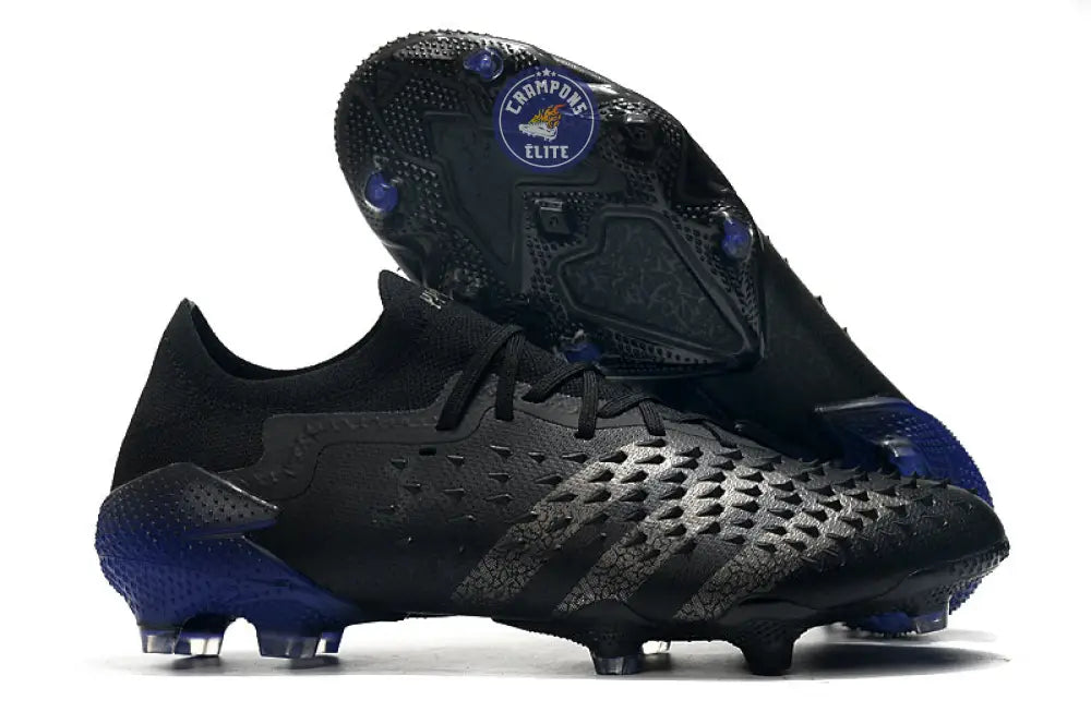 Predator Freak Basse Lacets FG Escapelight - Noir/Argenté