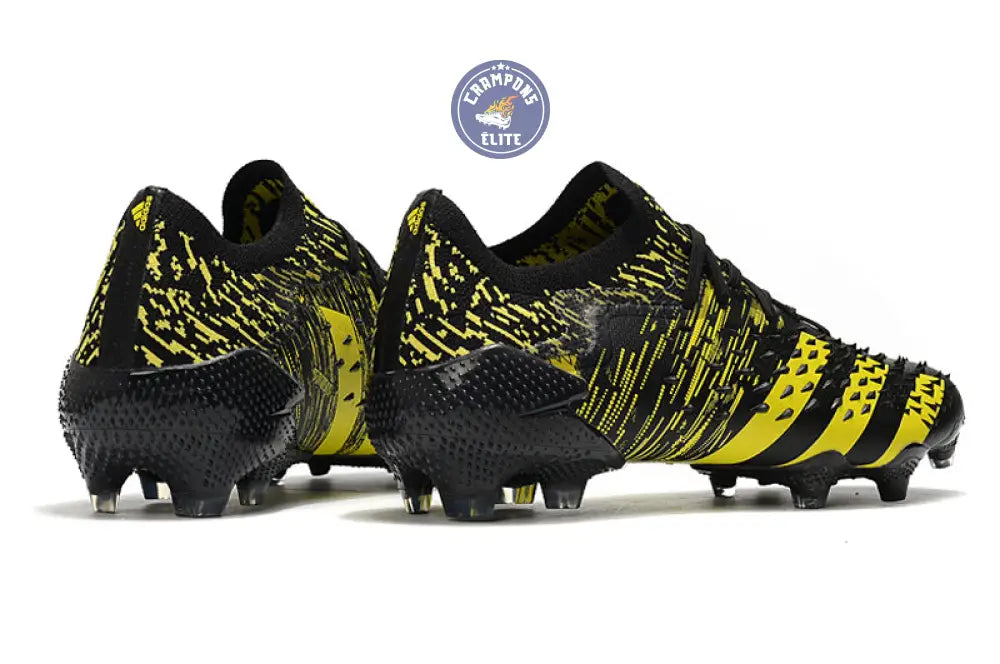 Predator Freak Basse Lacets FG - Noir/Jaune