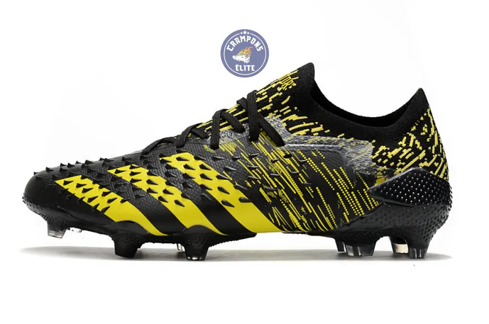 Predator Freak Basse Lacets FG - Noir/Jaune