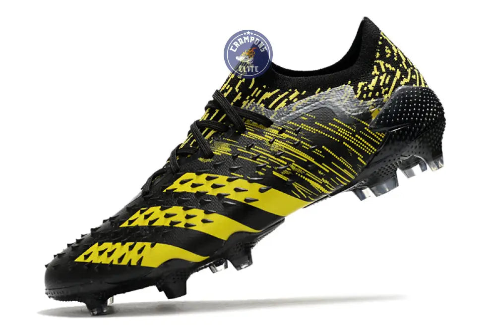 Predator Freak Basse Lacets FG - Noir/Jaune