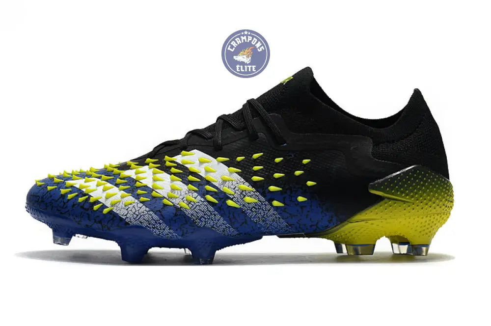 Predator Freak Basse Lacets FG Superlative - Noir/Blanc/Jaune