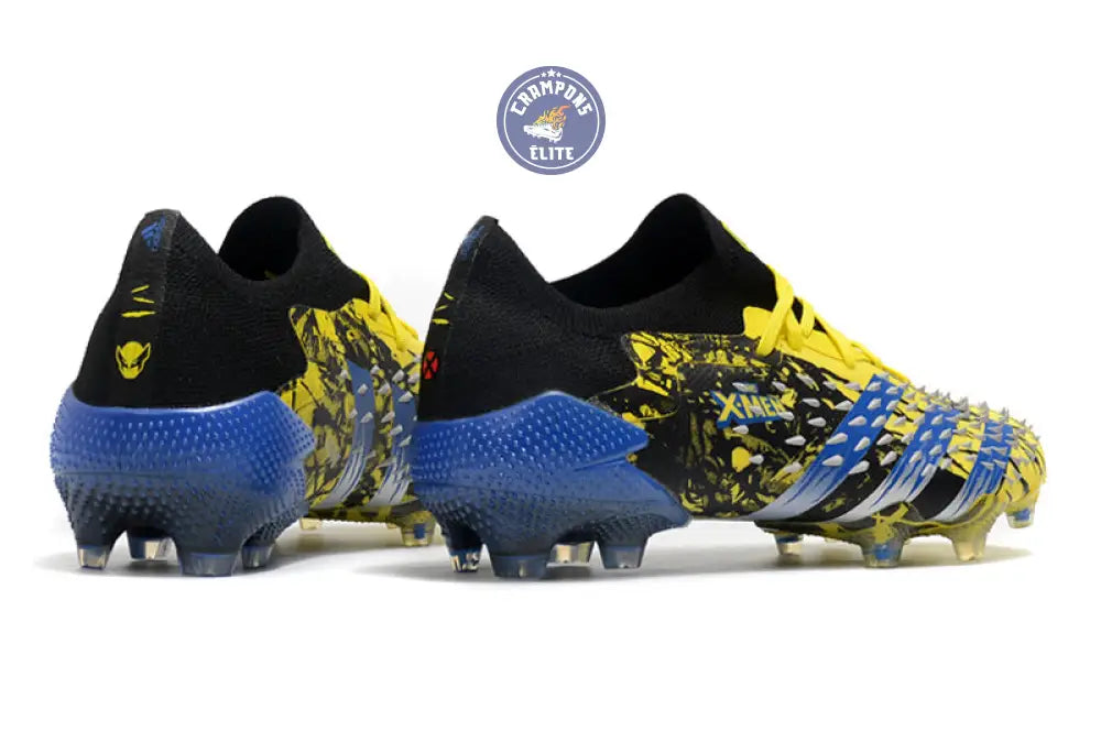 Image of Predator Freak Basse Lacets FG X-Men Wolverine - Jaune/Bleu/Noir ÉDITION LIMITÉE