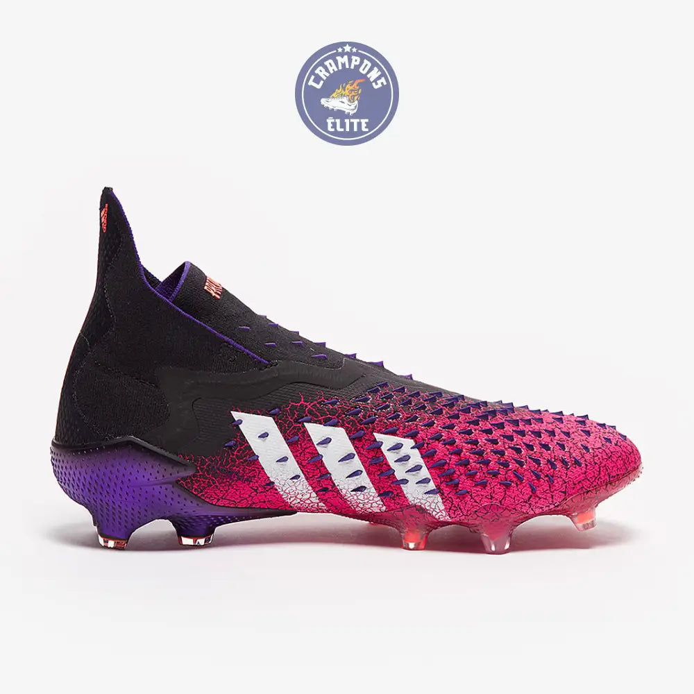 PREDATOR FREAK + FG/AG SUPERSPECTRAL - NOIR/BLANC/ROSE