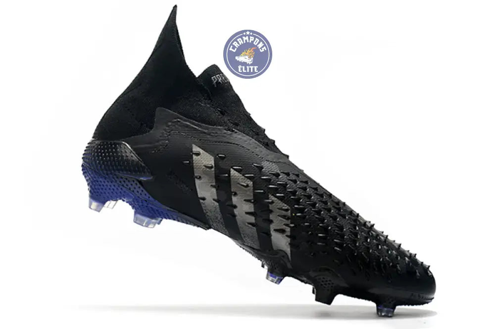 Predator Freak Laceless FG Escapelight - Noir/Argenté