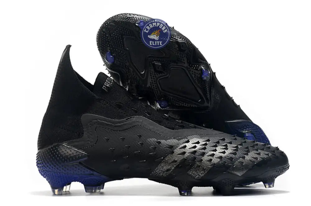 Predator Freak Laceless FG Escapelight - Noir/Argenté