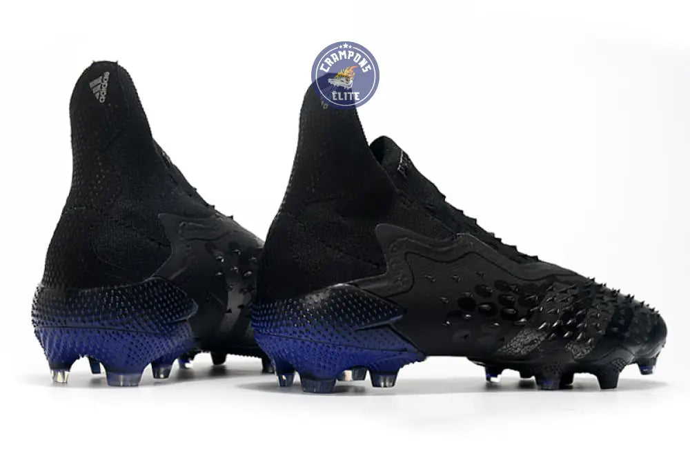 Predator Freak Laceless FG Escapelight - Noir/Argenté