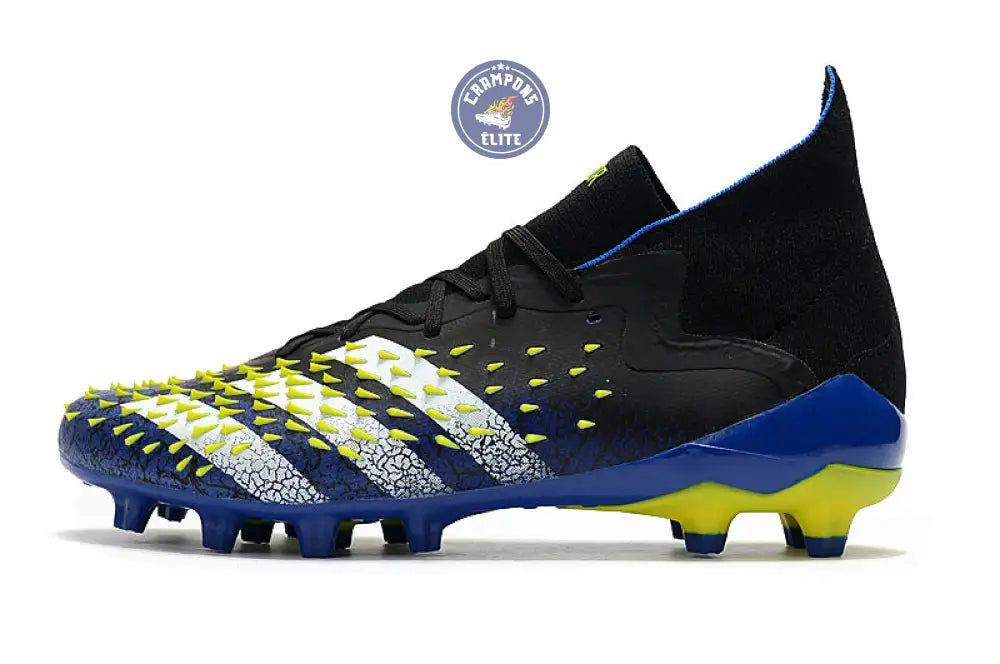 Predator Freak Lacets FG Superlative - Noir/Blanc/Jaune