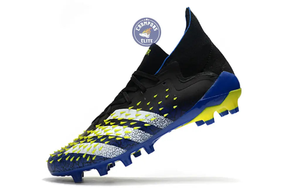 Predator Freak Lacets FG Superlative - Noir/Blanc/Jaune