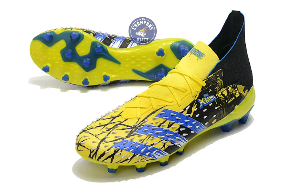 Predator Freak Lacets FG X-Men Wolverine - Jaune/Bleu/Noir ÉDITION LIMITÉE