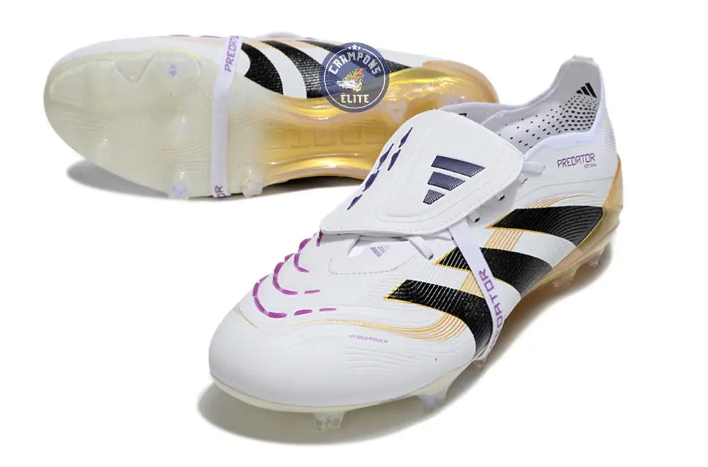 Predator League Fold-over Tongue FG Road to Glory - Blanc/Noir/Doré