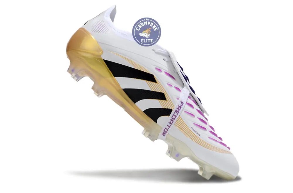 Predator League Fold-over Tongue FG Road to Glory - Blanc/Noir/Doré