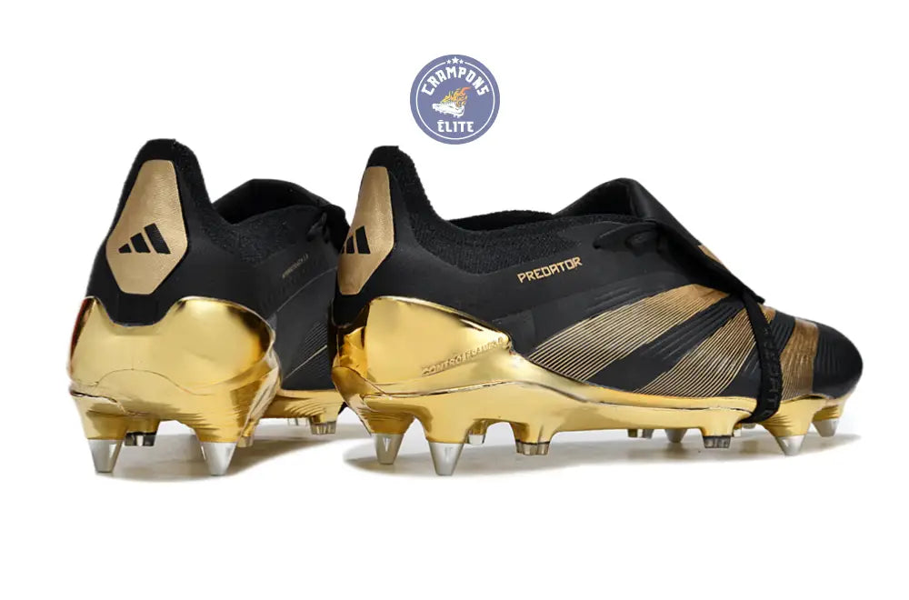 Predator League Fold-over Tongue SG Belligold - Noir/Doré ÉDITION LIMITÉE