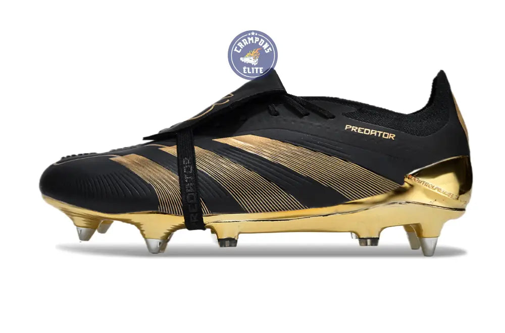 Predator League Fold-over Tongue SG Belligold - Noir/Doré ÉDITION LIMITÉE