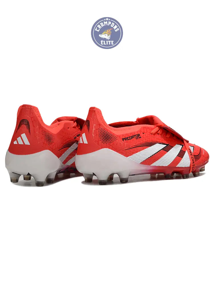 Predator Pro Fold-over Tongue AG Pure Victory - Lucid Red/Blanc/Noir