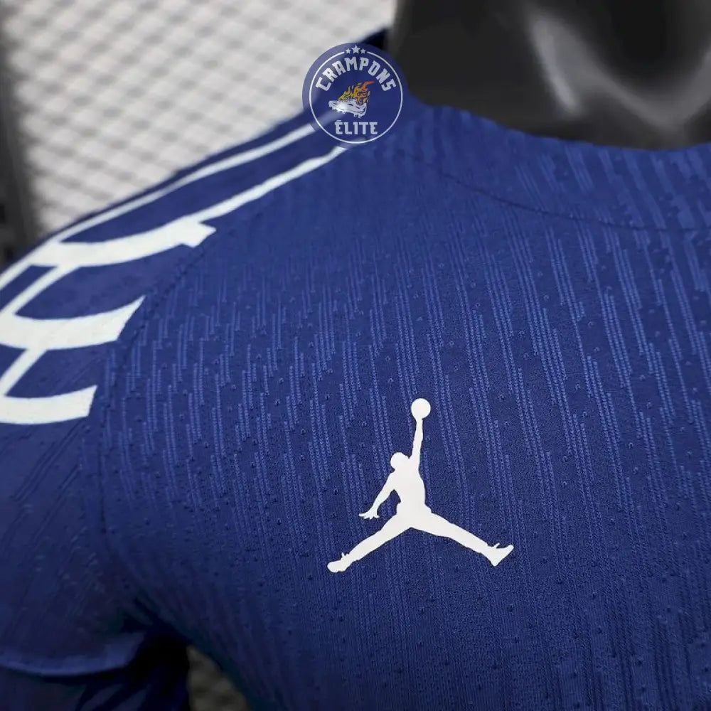 PSG 2024/25 Fourth Jordan Bleu - Manches courtes PRO