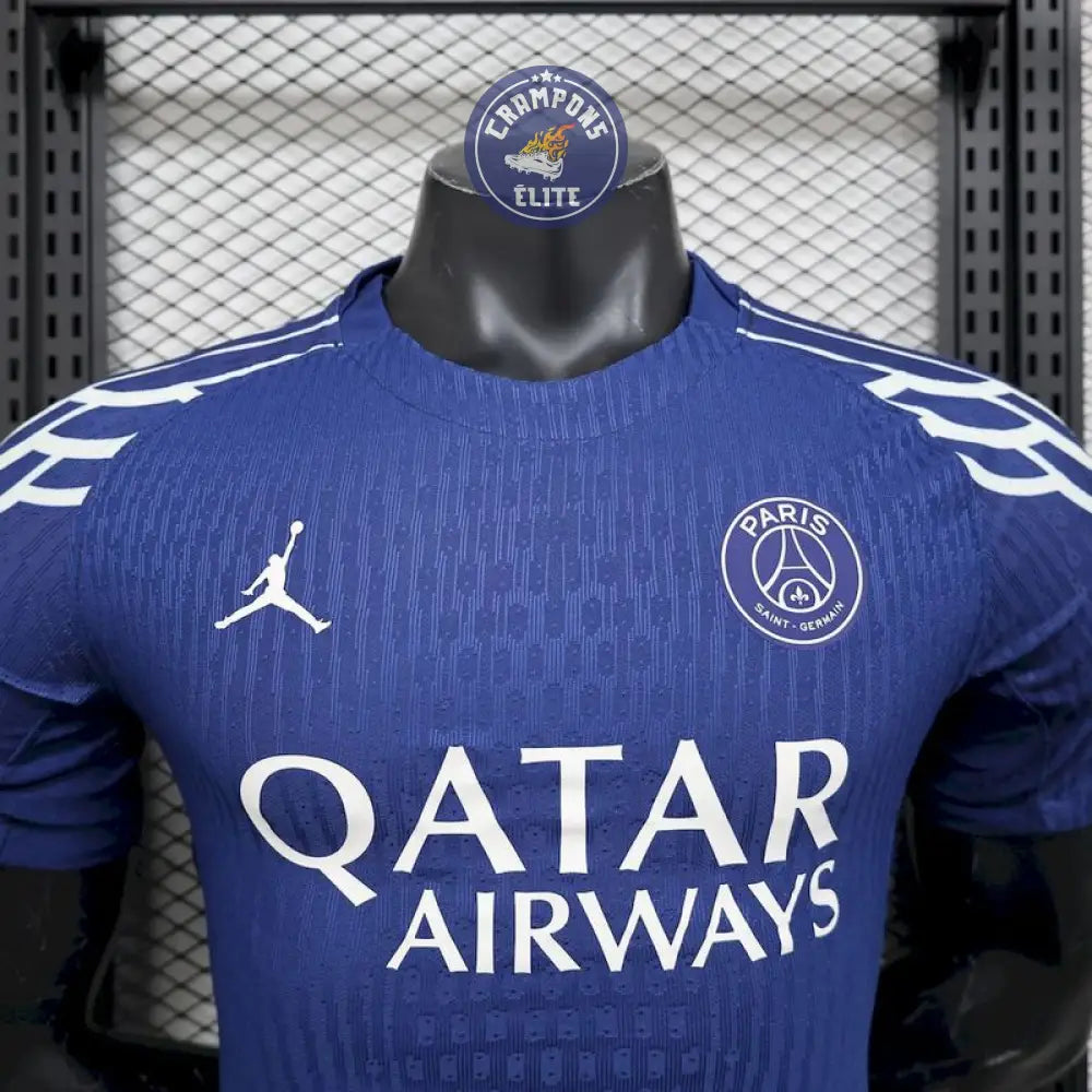 PSG 2024/25 Fourth Jordan Bleu - Manches courtes PRO