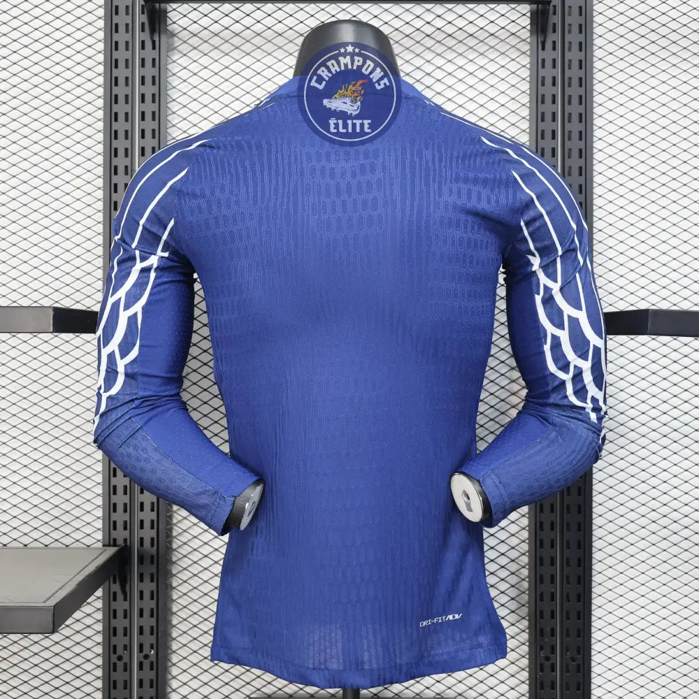 PSG 2024/25 Fourth Jordan Bleu - Manches longues PRO