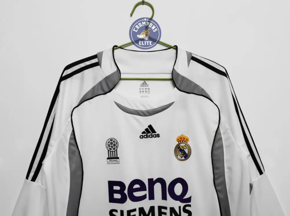 Real Madrid 2006/07 Domicile à manches longues