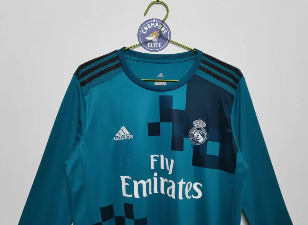 Real Madrid 2017/18 Extérieur à manches longues