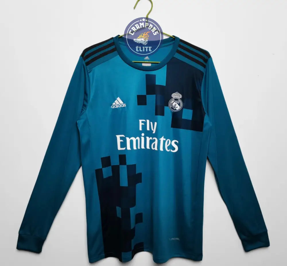 Real Madrid 2017/18 Extérieur à manches longues