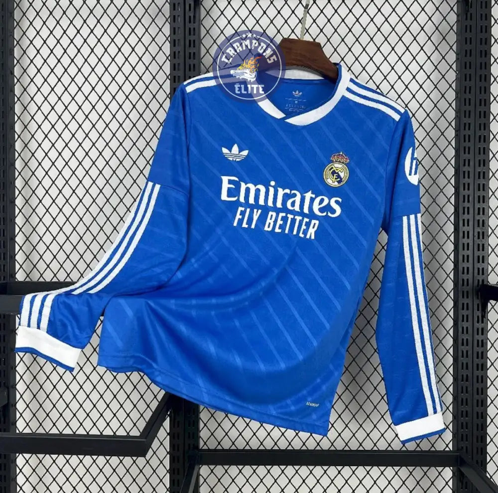 Real Madrid 2025/26 Third à manches longues